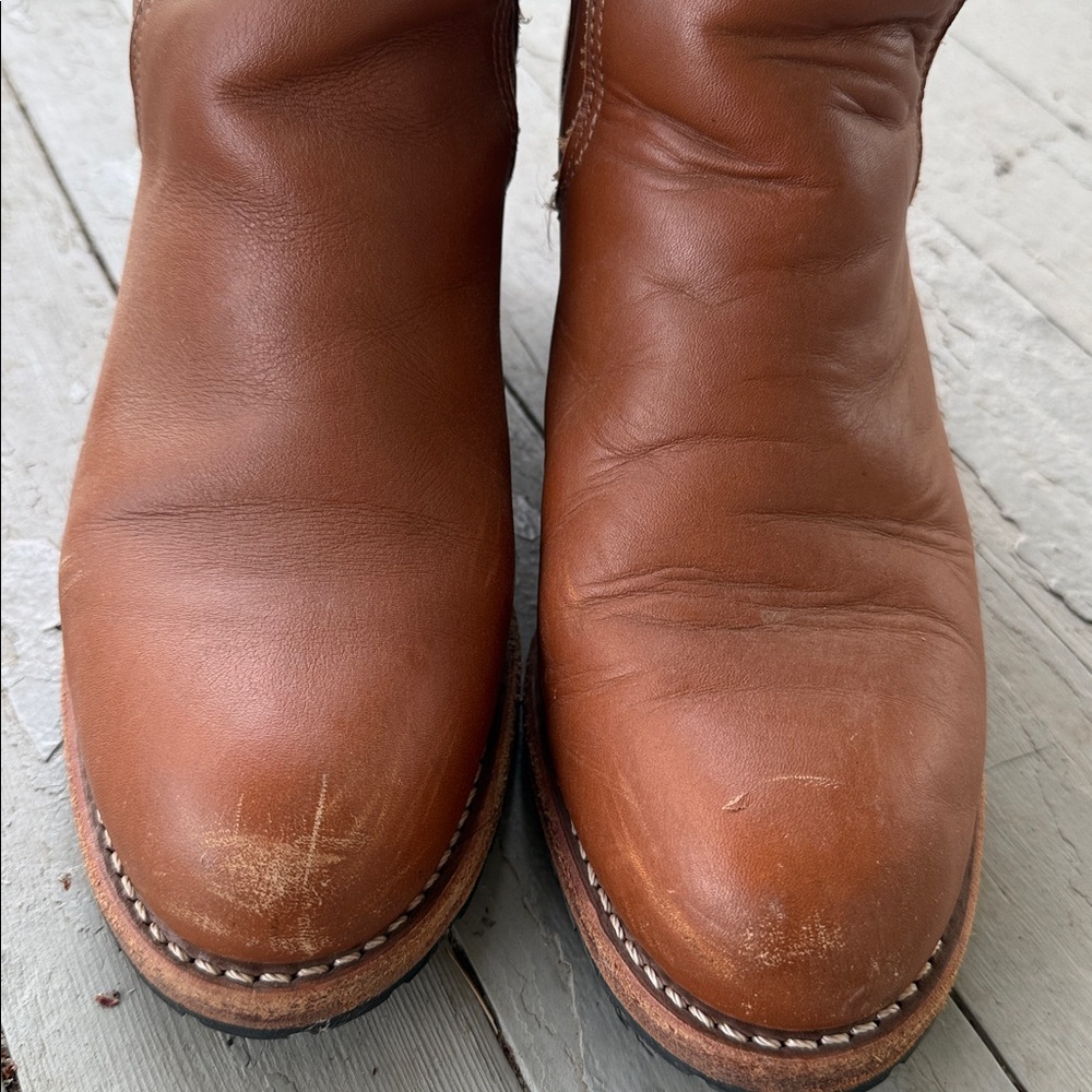 Red wing vibram Brown Leather Chelsea Boots 10 B - Picture 2 of 9